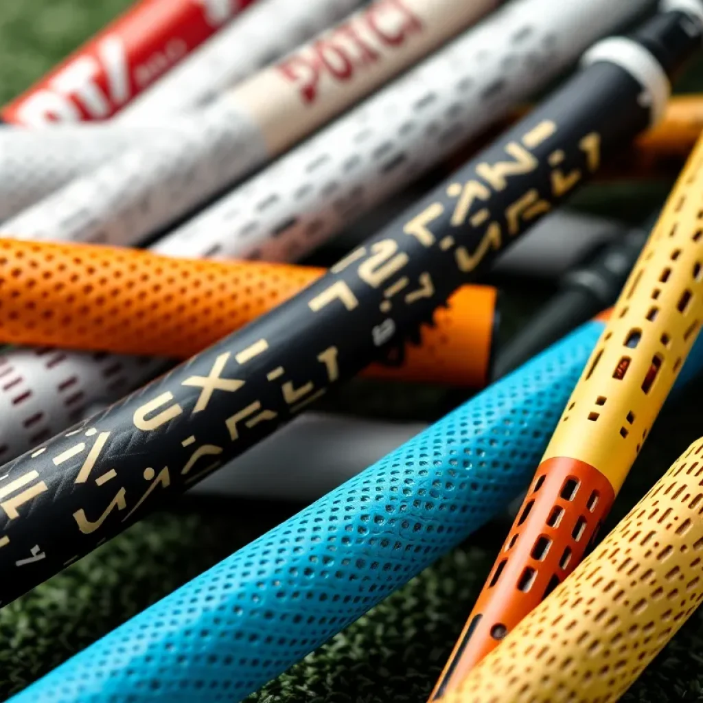 True Temper ICON Golf Grips displayed with a focus on design and performance features.