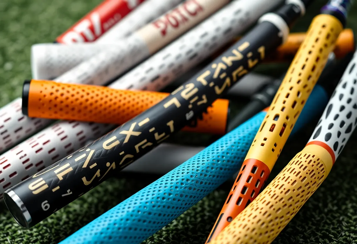 True Temper ICON Golf Grips displayed with a focus on design and performance features.