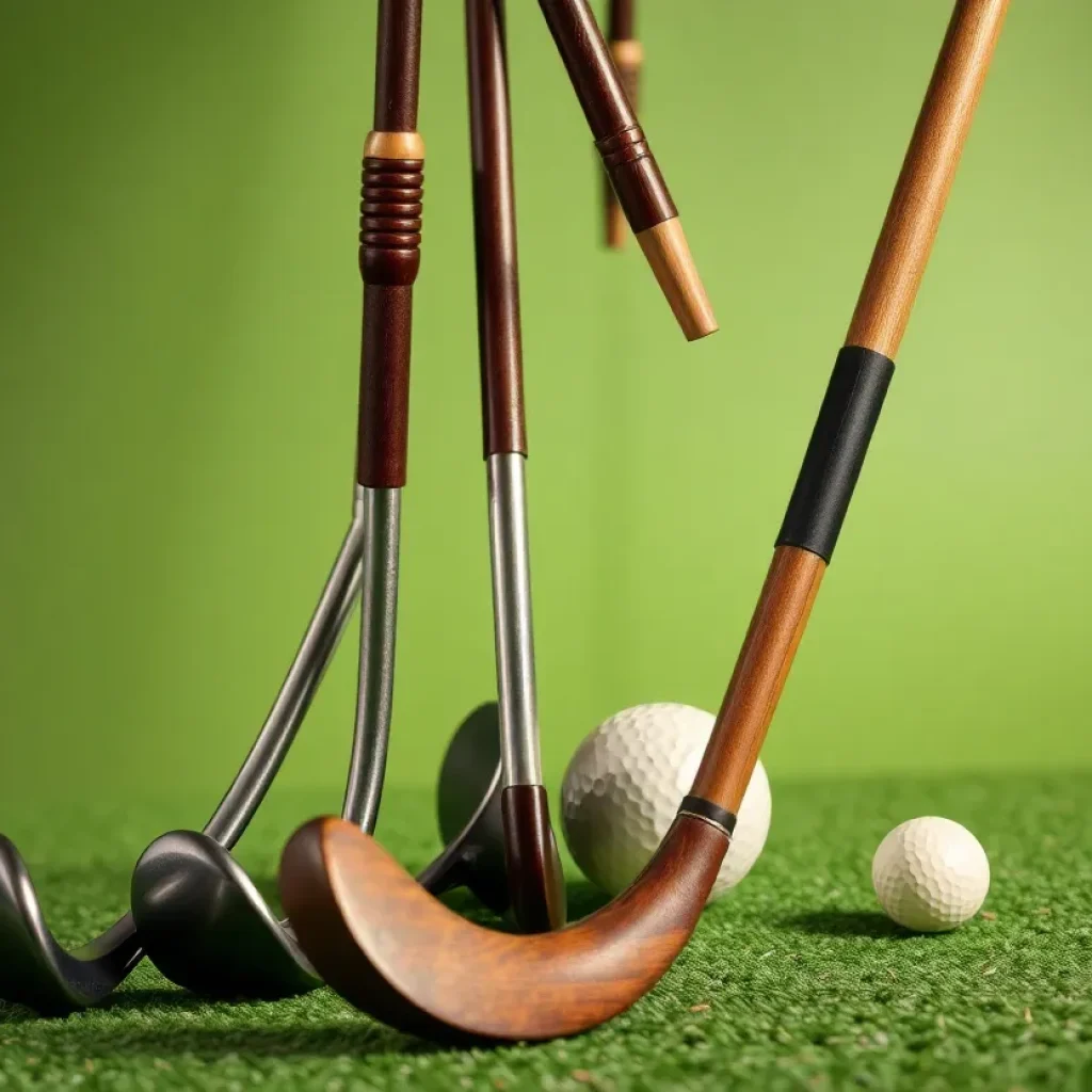 Classic Ben Hogan golf clubs