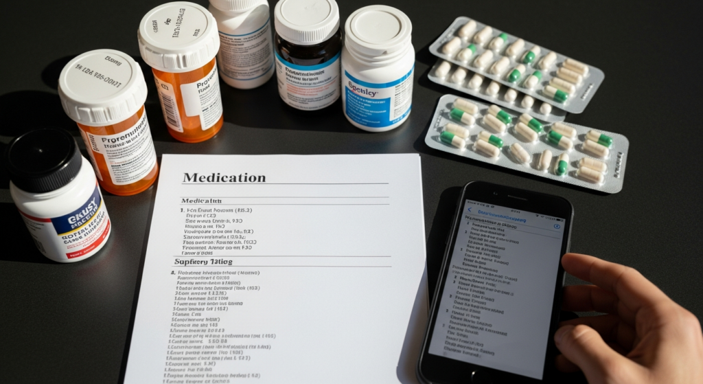 Building a Comprehensive Medication List for Detroit Healthcare Encounters