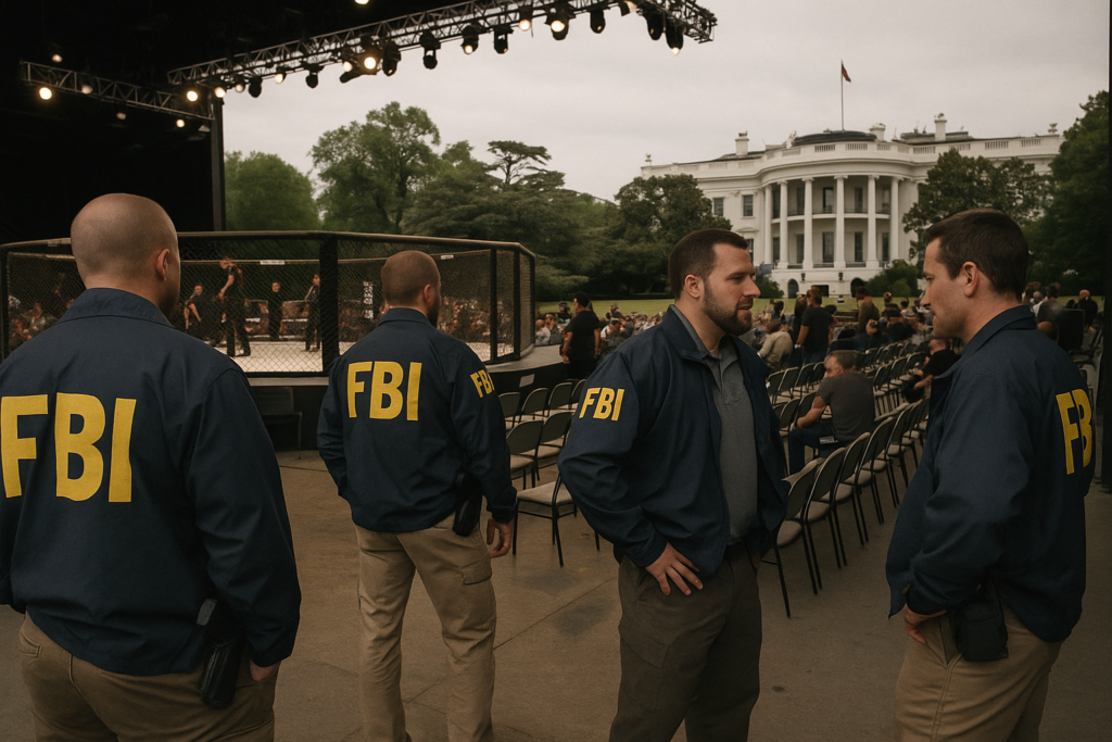 FBI Disrupts Alleged Attack Plot Targeting White House UFC Event