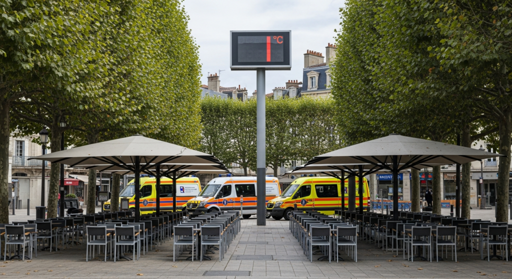 France Faces Extreme Heat as Schools Close and Alerts Issued