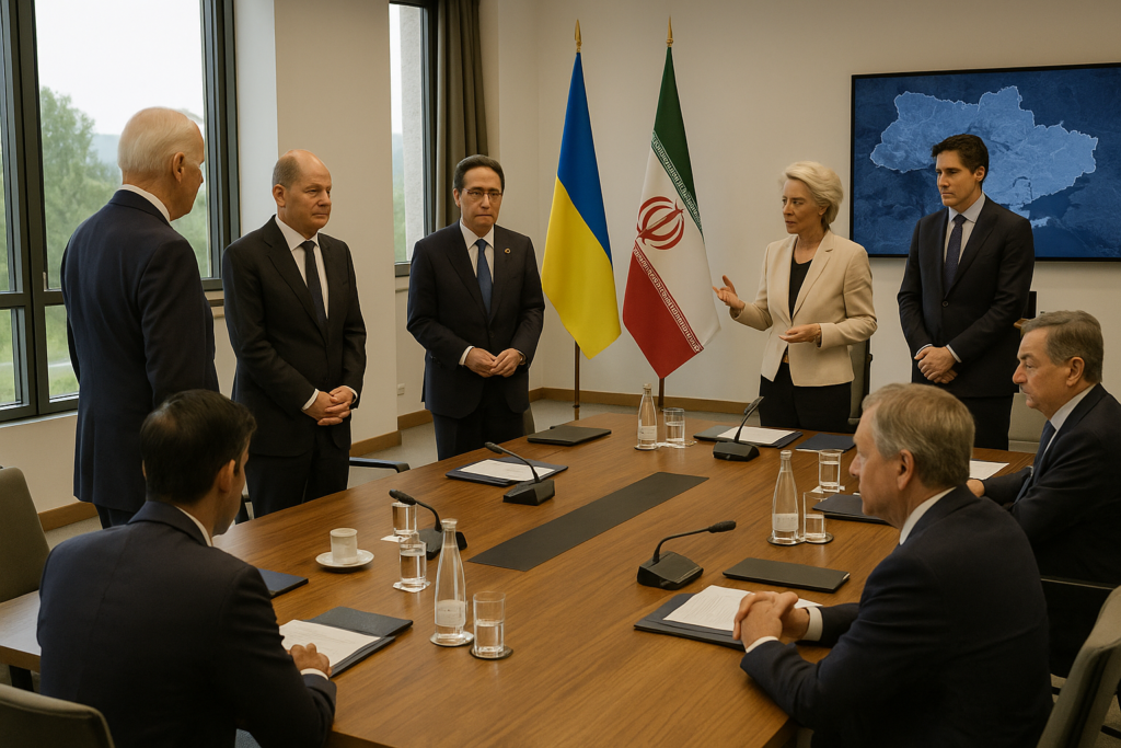 G7 Leaders Maintain Focus on Ukraine Amid Iran Deal Discussions