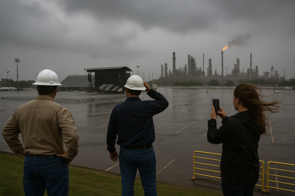 Gulf Storm Raises Concerns for Energy and Events in Texas