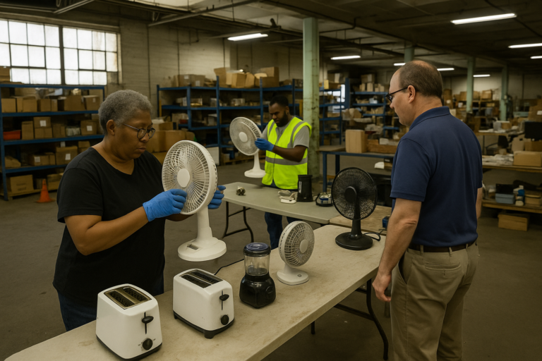Inspect Portable Fans and Small Appliances for Recall Risks in Detroit