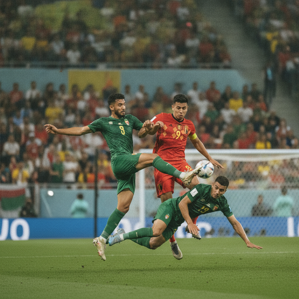 Iran Holds 10-Man Belgium to Scoreless Draw in World Cup Group G