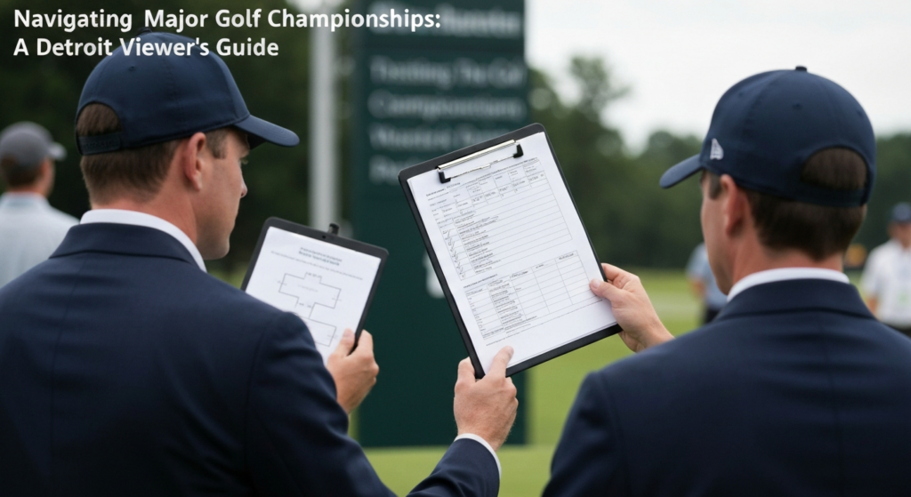 Navigating Major Golf Championships: A Detroit Viewer’s Guide