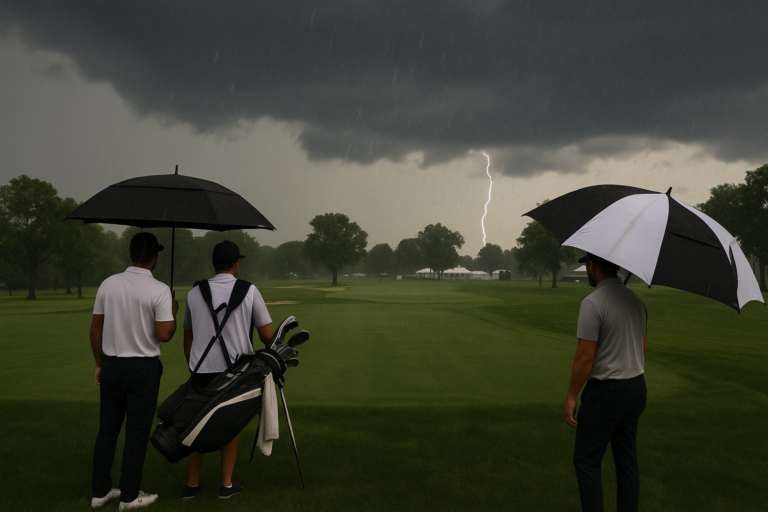 Navigating Major Golf Championships Amidst Detroit's Summer Storms