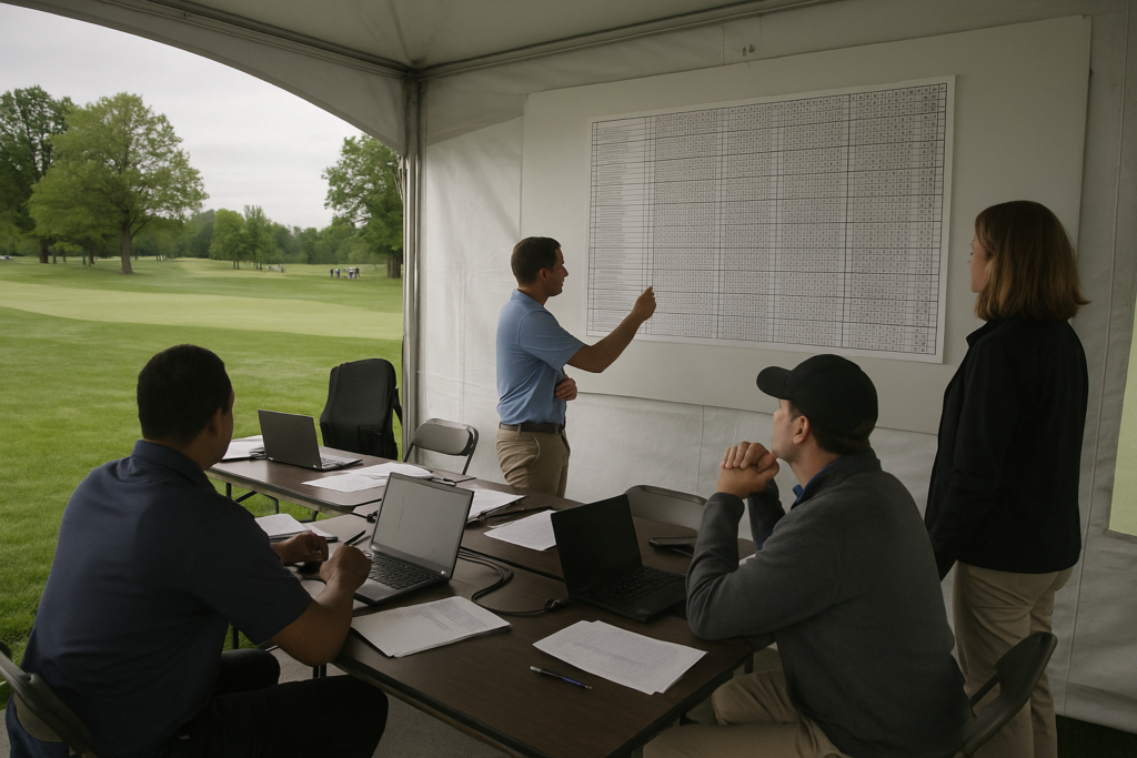 Navigating Major Golf Leaderboards: A Detroit Perspective on Round 1 Scores