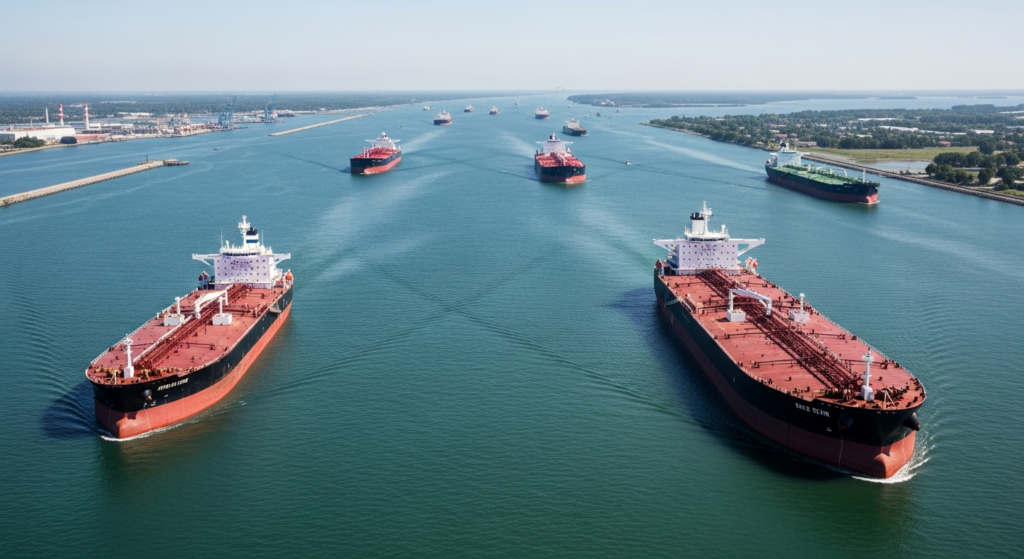 Oil Prices Ease as Strait of Hormuz Flows Improve