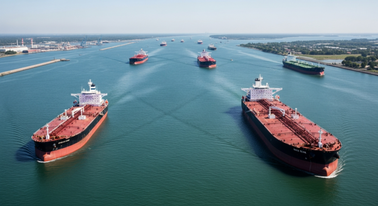 Oil Prices Ease as Strait of Hormuz Flows Improve