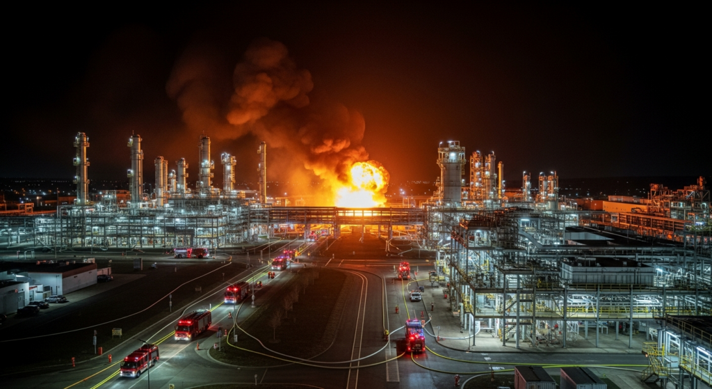 Qatar Gas Facility Explosion Injures Dozens, Leaves Workers Missing