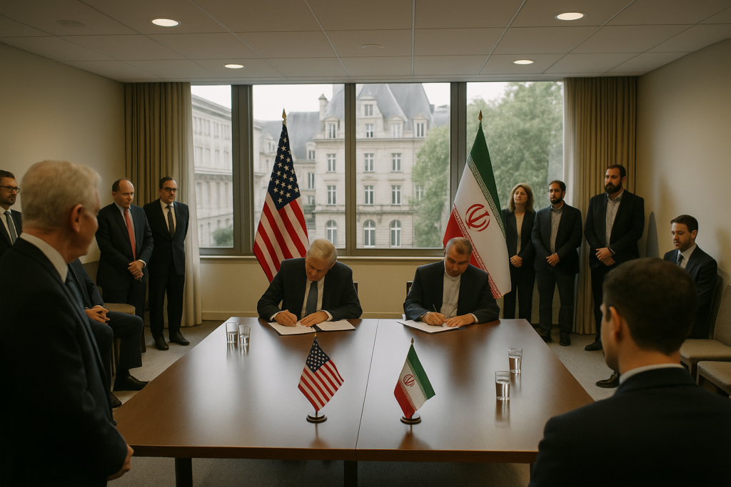 U.S. and Iran Sign Initial Wartime Agreement Following G7 Diplomacy
