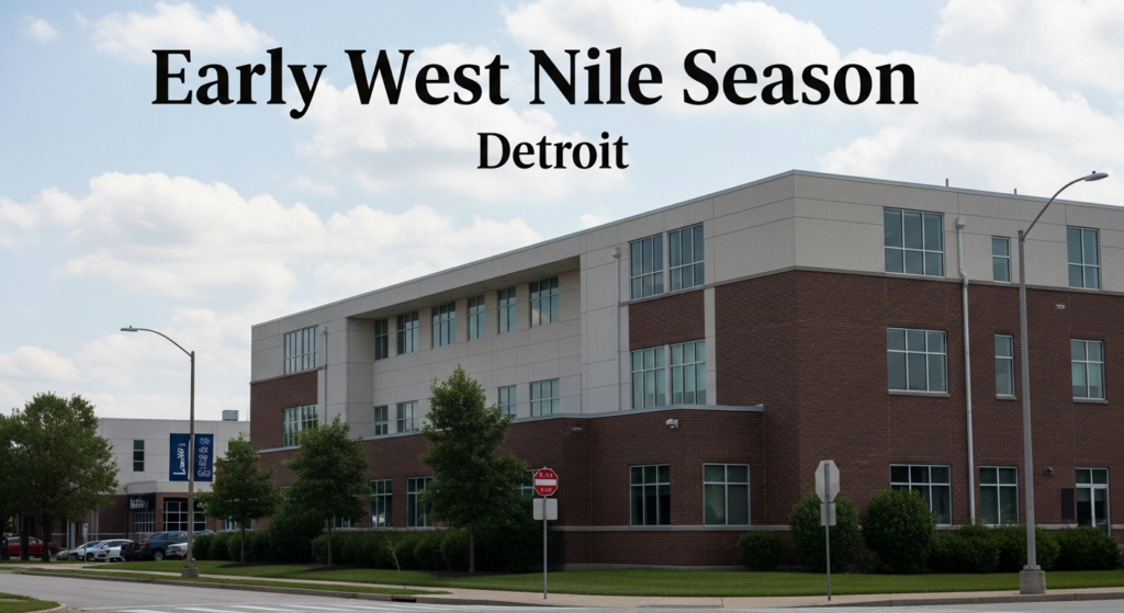 Early West Nile Season Prompts Mosquito Bite Prevention Push in Detroit