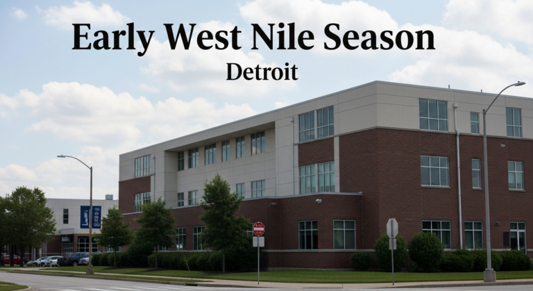 Early West Nile Season Prompts Mosquito Bite Prevention Push in Detroit
