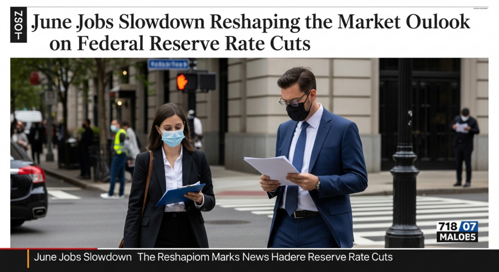 June Jobs Slowdown Reshapes Market Outlook on Federal Reserve Rate Cuts