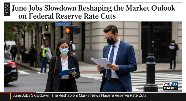 June Jobs Slowdown Reshapes Market Outlook on Federal Reserve Rate Cuts