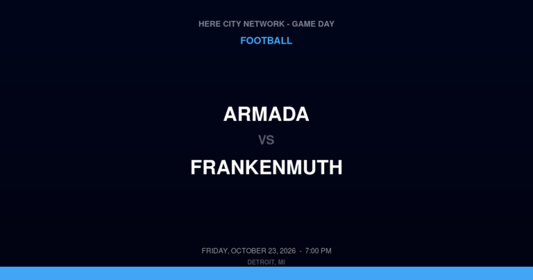Armada 28, Frankenmuth 38