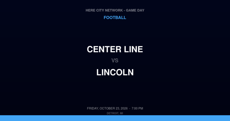 Center Line 59, Lincoln 8