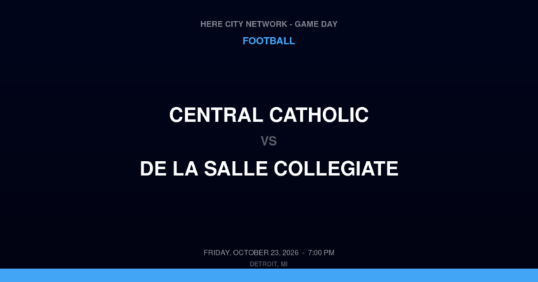 Central Catholic 34, De La Salle Collegiate 7