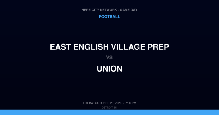 East English Village Prep 27, Union 6