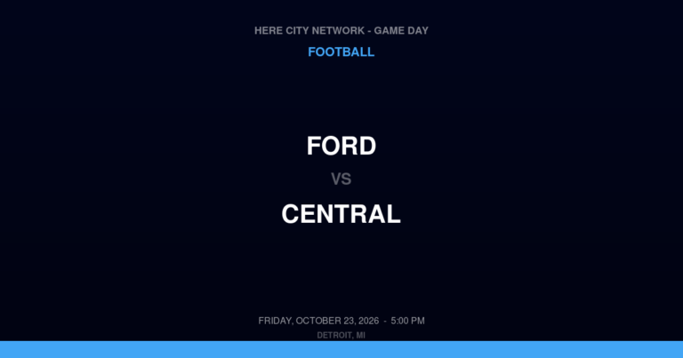 Ford 0, Central 42