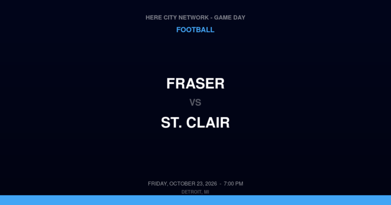 Fraser 20, St. Clair 56