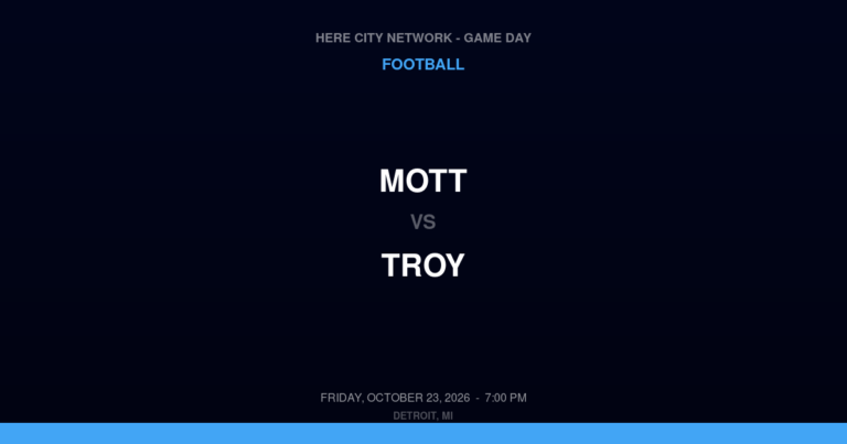 Mott 14, Troy 7