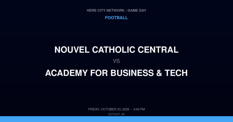 Nouvel Catholic Central 56, Academy for Business & Tech 0