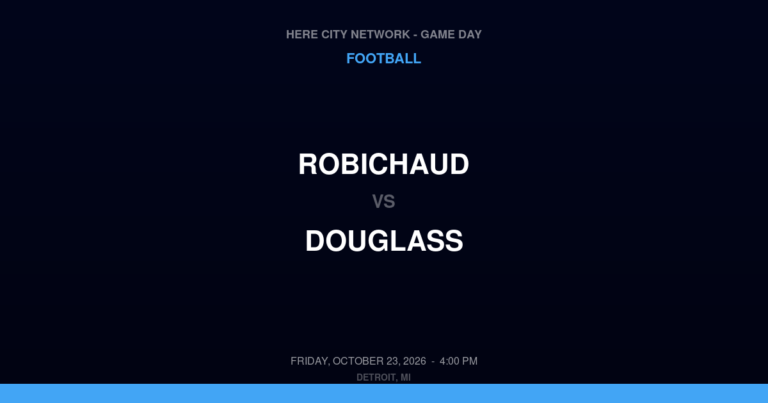 Robichaud 52, Douglass 0