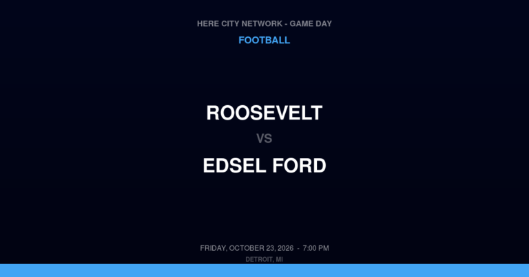 Roosevelt 26, Edsel Ford 29
