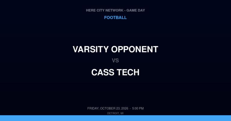 Huron Heights 7, Cass Tech 62