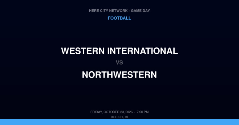 Western International 18, Northwestern 7